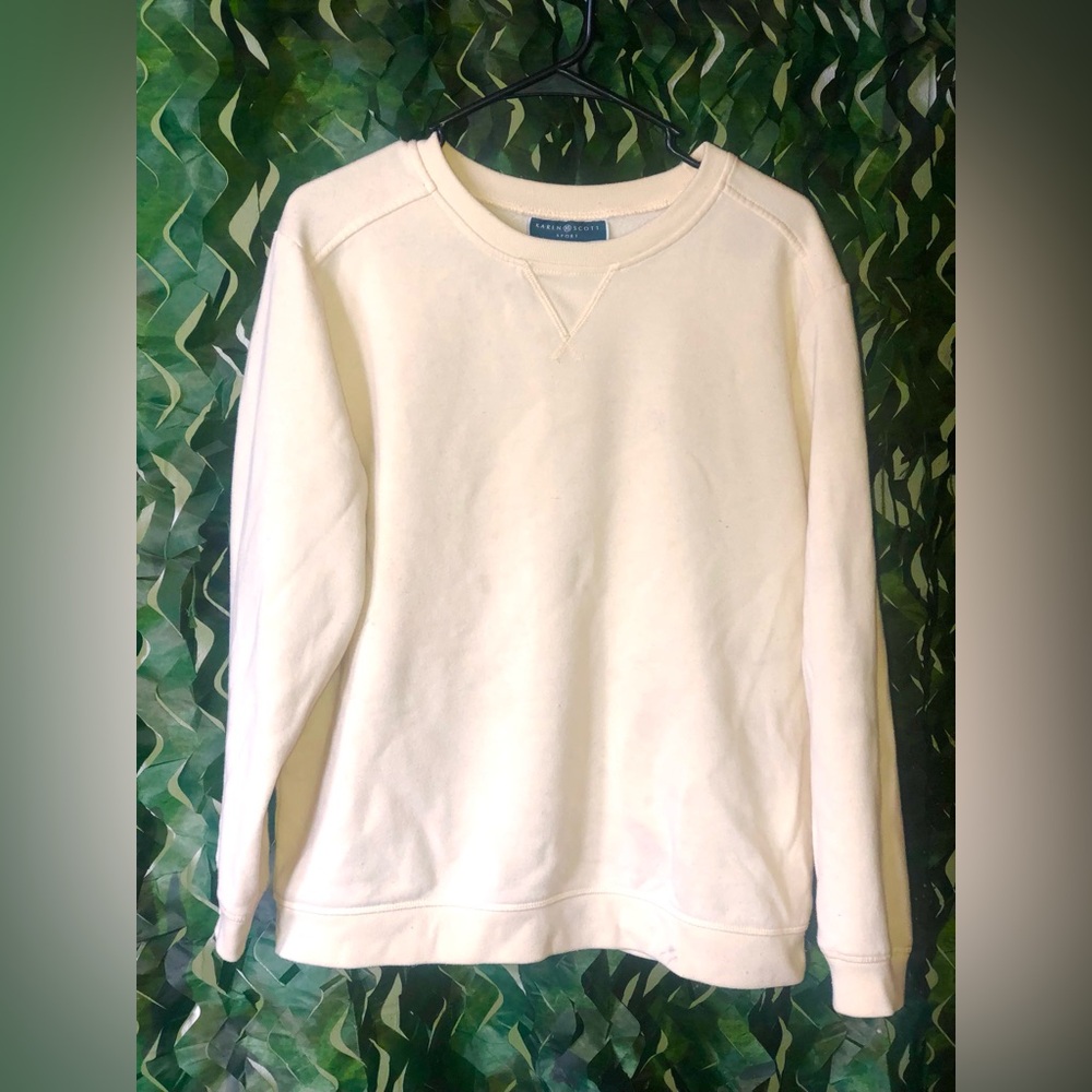 Karen Scott Yellow Sweatshirt